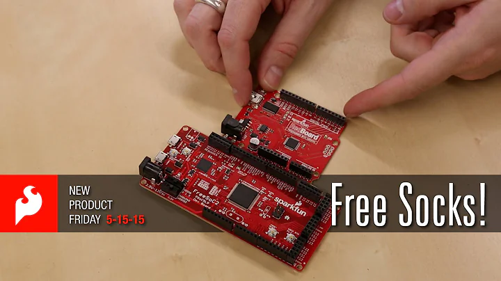 SparkFun 5-15-15 Product Showcase: Free Socks!