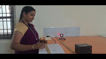 Engineering Physics Experiment-Wavelength of the LASER