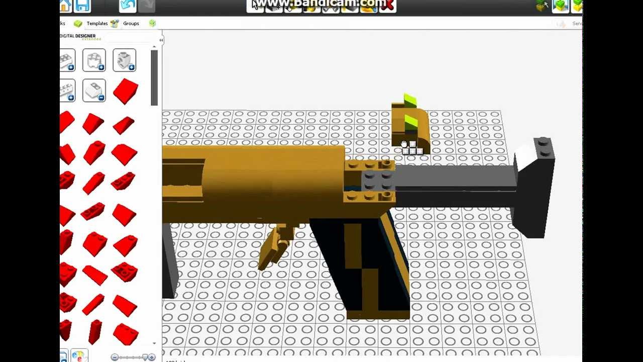 lego digital designer gun sets