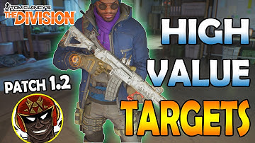 How to Do Search & Destroy + HIGH VALUE TARGET Missions! | The Division Ps4 |