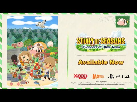 STORY OF SEASONS: Pioneers of Olive Town - PlayStation 4 Launch Trailer