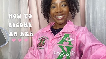 How to join a sorority| Step by Step greek advice to become AKA💚💕