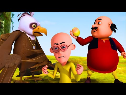 Eagle क प छ Motu Patlu क Race Motu Patlu म ट पतल