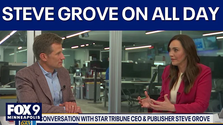 Star Tribune CEO, Publisher Steve Grove joins FOX 9 All Day with Amy Hockert