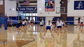 Lane CC vs Mt Hood CC Volleyball  10-22-22