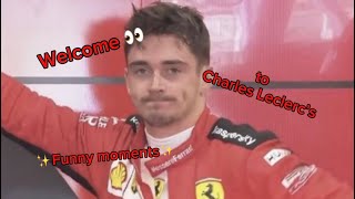 Charles Leclerc funny moments