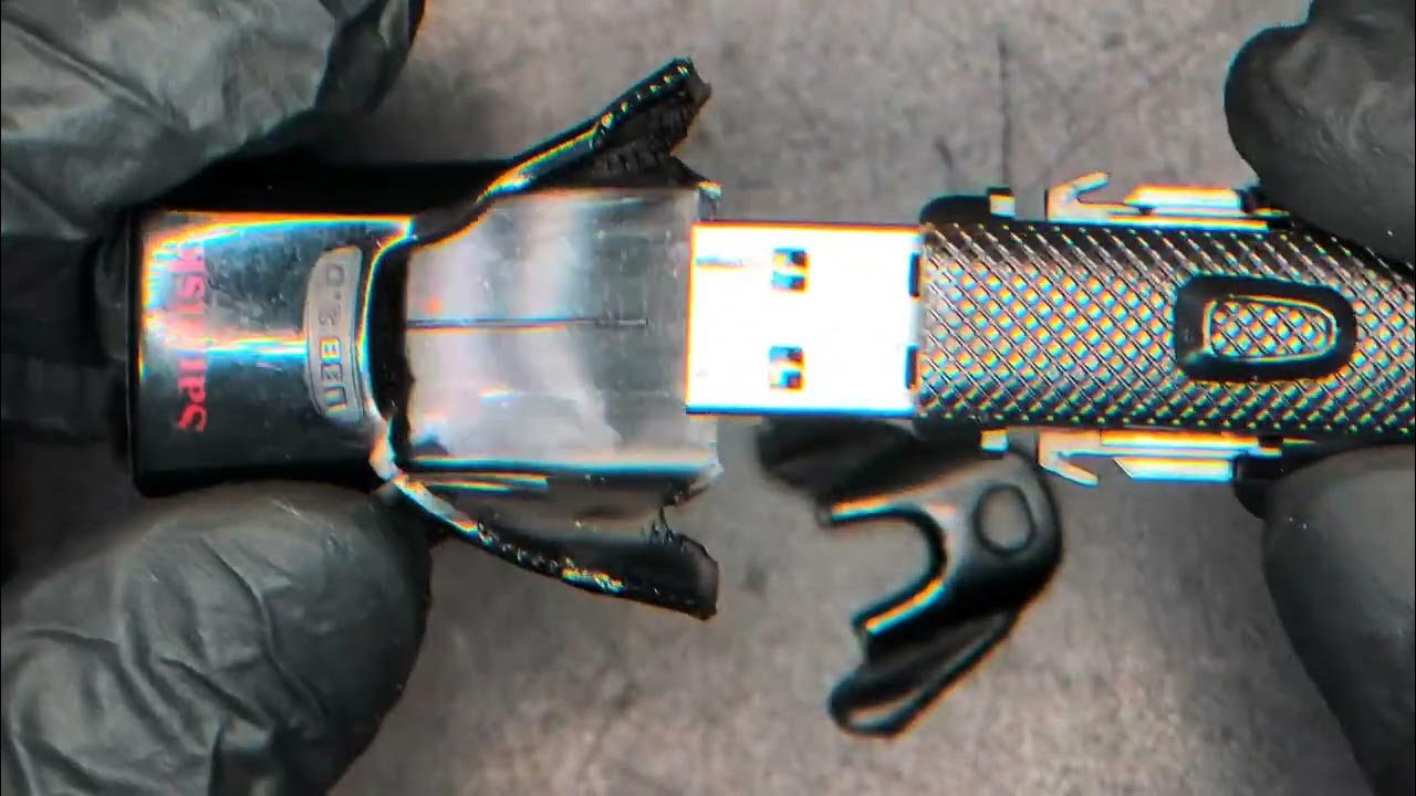 SANDISK ULTRA 256GB usb thumb flash drive disassembly for data recpvery