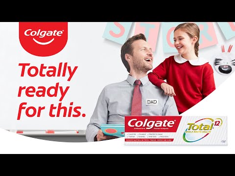 Colgate Total Antibacterial Fluoride Toothpaste - Be Totally Ready for Life