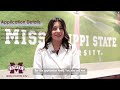 Learn more about applying to mississippi state university