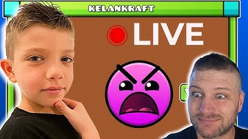 🔴 Creating (My First) Level LIVE in Geometry Dash