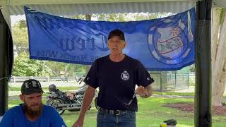 Qld True Blue Crew President Jim Savage