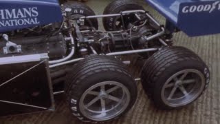 March &quot;Six Wheeled&quot; 2-4-0 First Test at Silverstone 1977 With Ian Scheckter