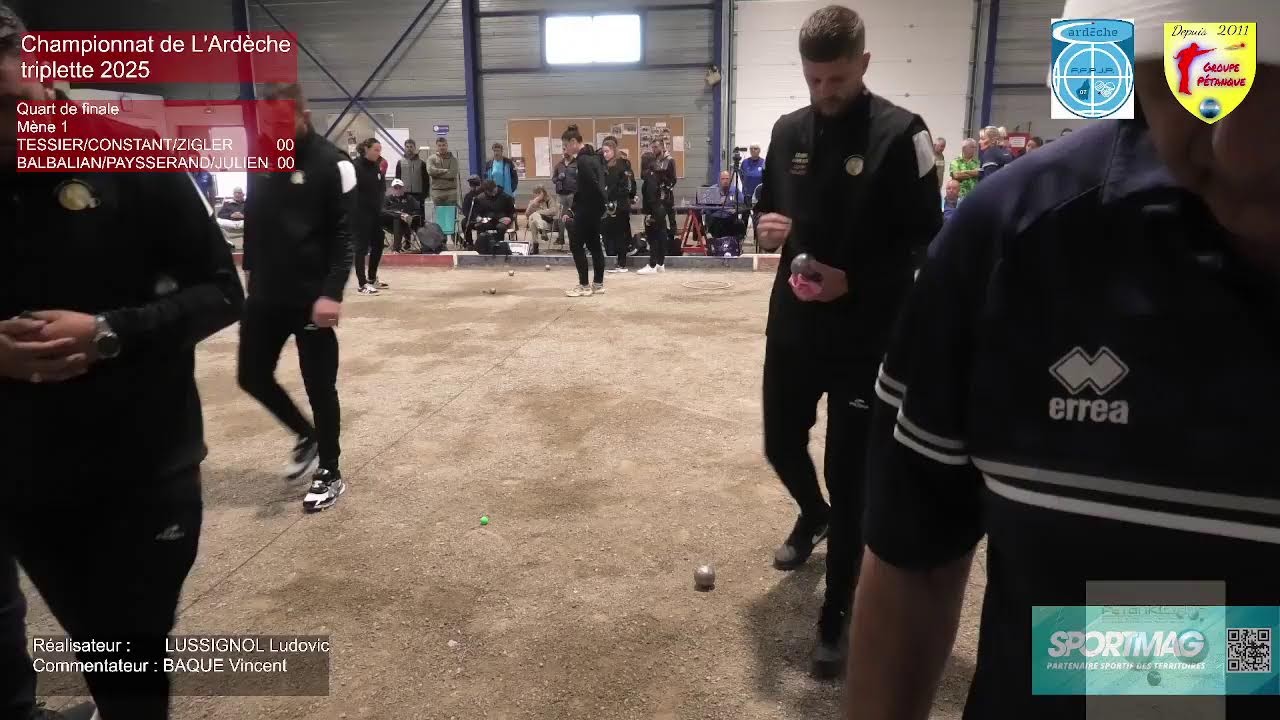 Miniature de la vidéo : Championnat de L'Ardèche triplette