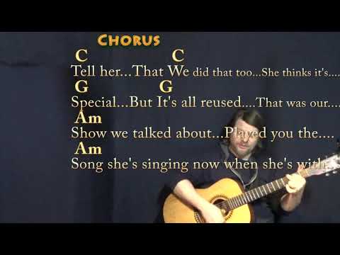 Deja Vu Strum Guitar Cover Lesson In G With ChordsLyrics
