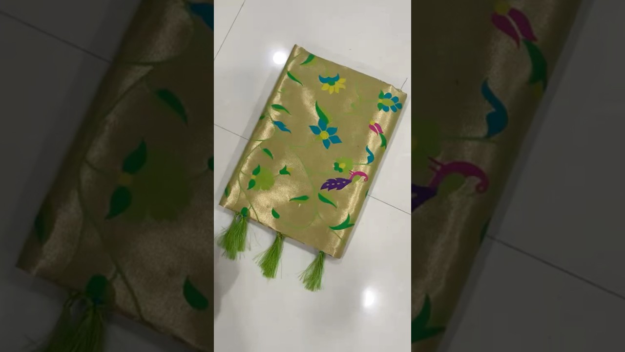 All Over Jaal Weaving Brocket Paithani Soft Silk Saree