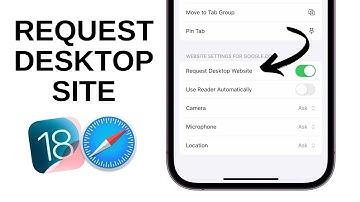 How to Request Desktop Site in Safari - iOS 18