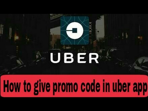 How to add promo code in UBER app
