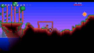 Lets Play Terraria - Trying To Learn The Basics With Luke Live Commentary