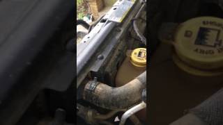 2010 jeep wrangler radiator drain plug Clogged - YouTube