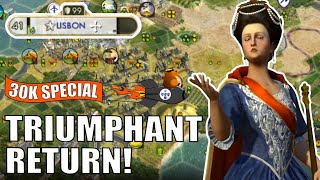 Civ 5 | What If Portugal Triumphantly Grew Mega Plump??? – (30k Sub Special Series!)