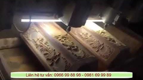 Máy đục gỗ vi tính, máy cnc đục gỗ mới nhất hiện nay