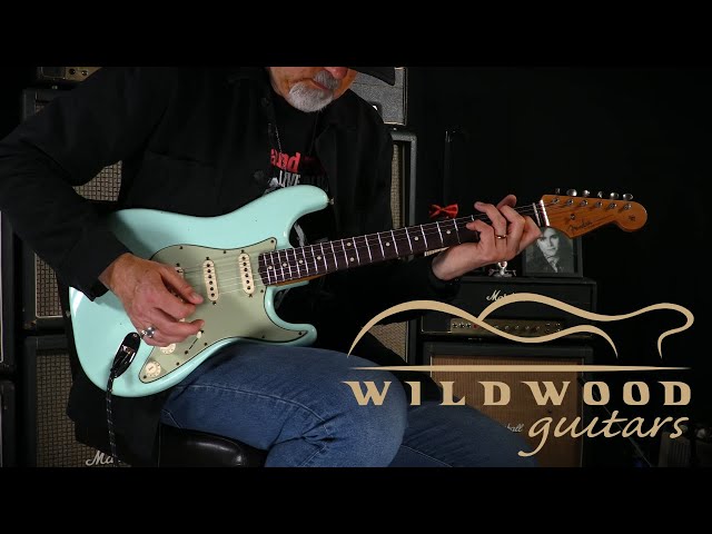 ギター Fender Custom Shop 1961 Stratocaster Fender Custom Shop Wildwood 10 1961 Stratocaster - Journeyman