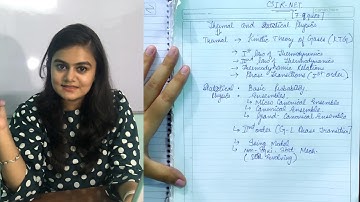 Lec-1 Thermal and Statistical Physics Kinetic Theory of Gases KTG CSIR NET JRF Physical Sciences