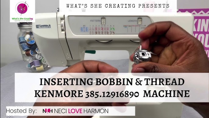 Inserting Loaded Bobbin in Brother XM2701 Sewing Machine 