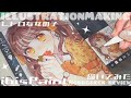 【アイビス】レトロな女の子描いてみた【Nordgreen 腕時計￤イラストメイキング￤SUB】