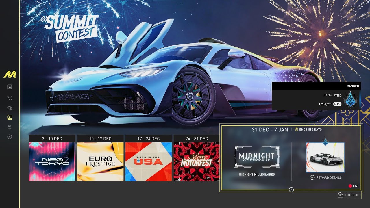 The Crew Motorfest: Midnight Millioners   Summit Showcase