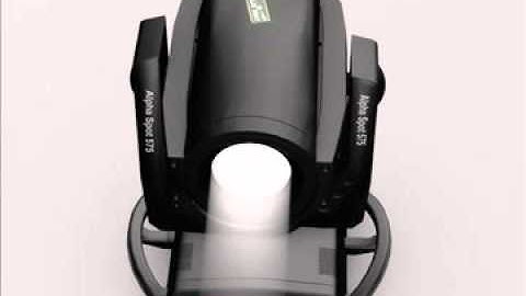 3D Model of Moving Spotlight Stage Light Review
