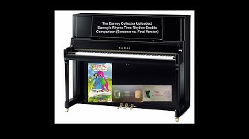 Barney’s Rhyme Time Rhythm Credits Comparison (Screener vs. Final Version) (V1) (2039S)