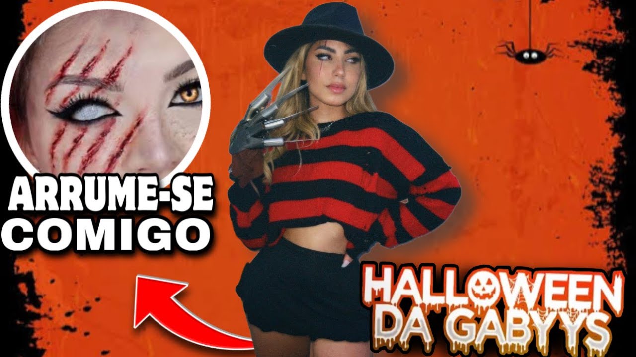 ARRUME SE COMIGO PARA MINHA FESTA DE HALLOWEEN - YouTube
