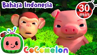 Apel dan Pisang | CoComelon | Kartun dan Lagu Anak | Moonbug Kids Indonesia | Nursery Rhymes