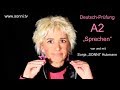 Deutsch-Prüfung A2 „Sprechen“ (von und mit Sonja Hubmann)