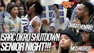 Isaac Okoro SHUTDOWN Senior Night in front of CELEBRITIES \& a hype SOLD OUT CROWD
