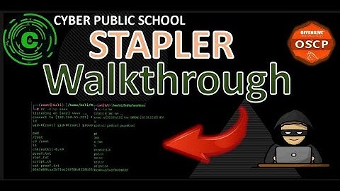 stapler  || proving ground || walkthrough ( without metasploite )