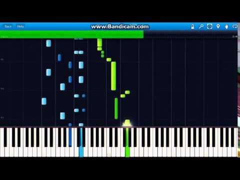Johannes Brahms - Hungarian Dance No. 5 Piano (Synthesia)