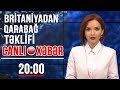 Britaniyadan Qarabağ təklifi - Xəbərlərin 20:00 buraxılışı (22.01.2021)