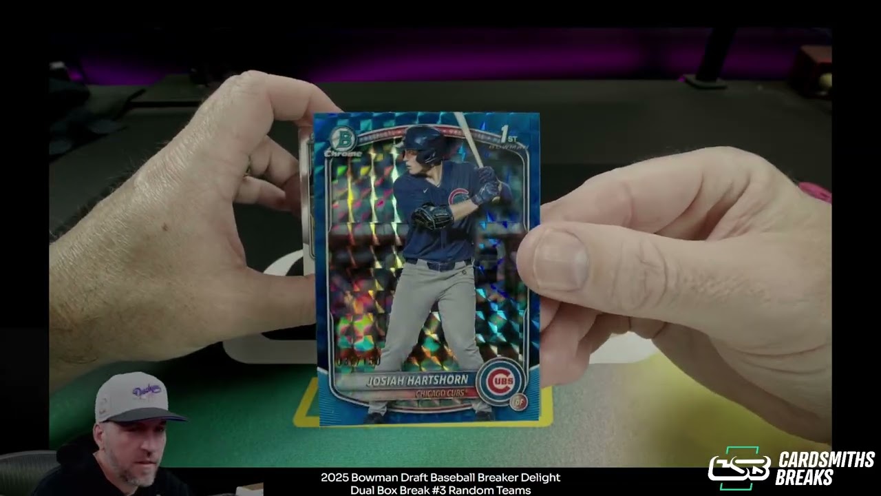 2025 Bowman Draft Baseball Breaker Delight Dual Box Break #3