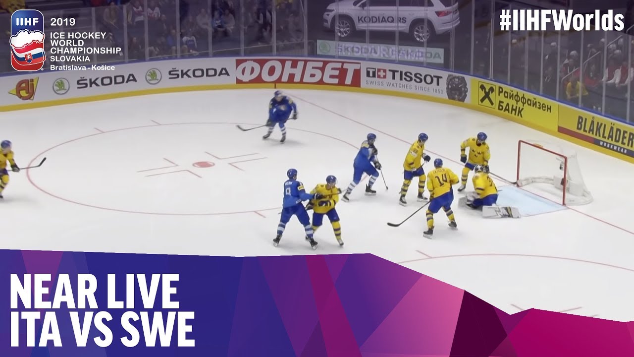 Sean Mcmonagle almost scores Near Live 2019 IIHF Ice Hockey World Championship
