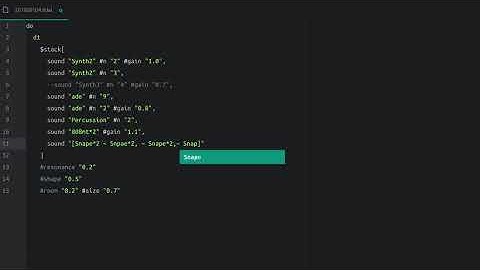 Live Coding - Tidal Cycles 2019.01.04