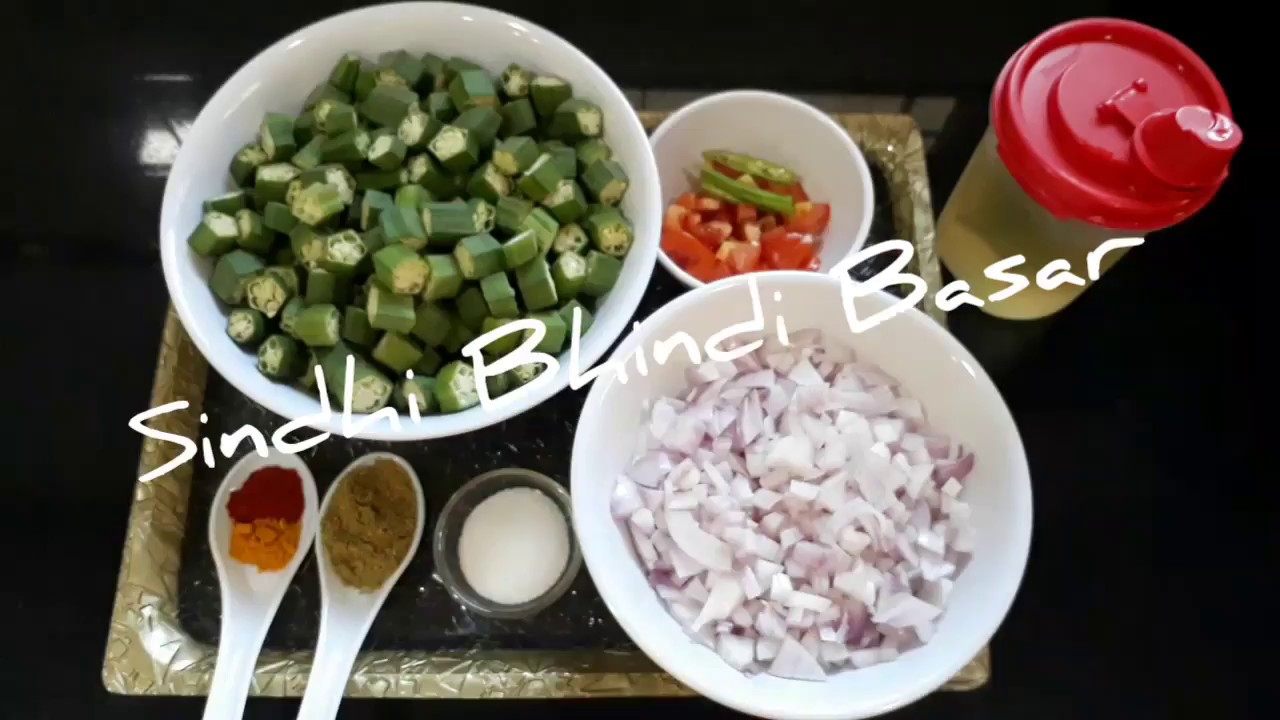 Sindhi Bhindi Basar / Bhindi masala YouTube