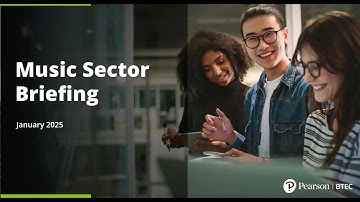 BTEC Post 16 Levels 2 and 3: Briefing Session for Music