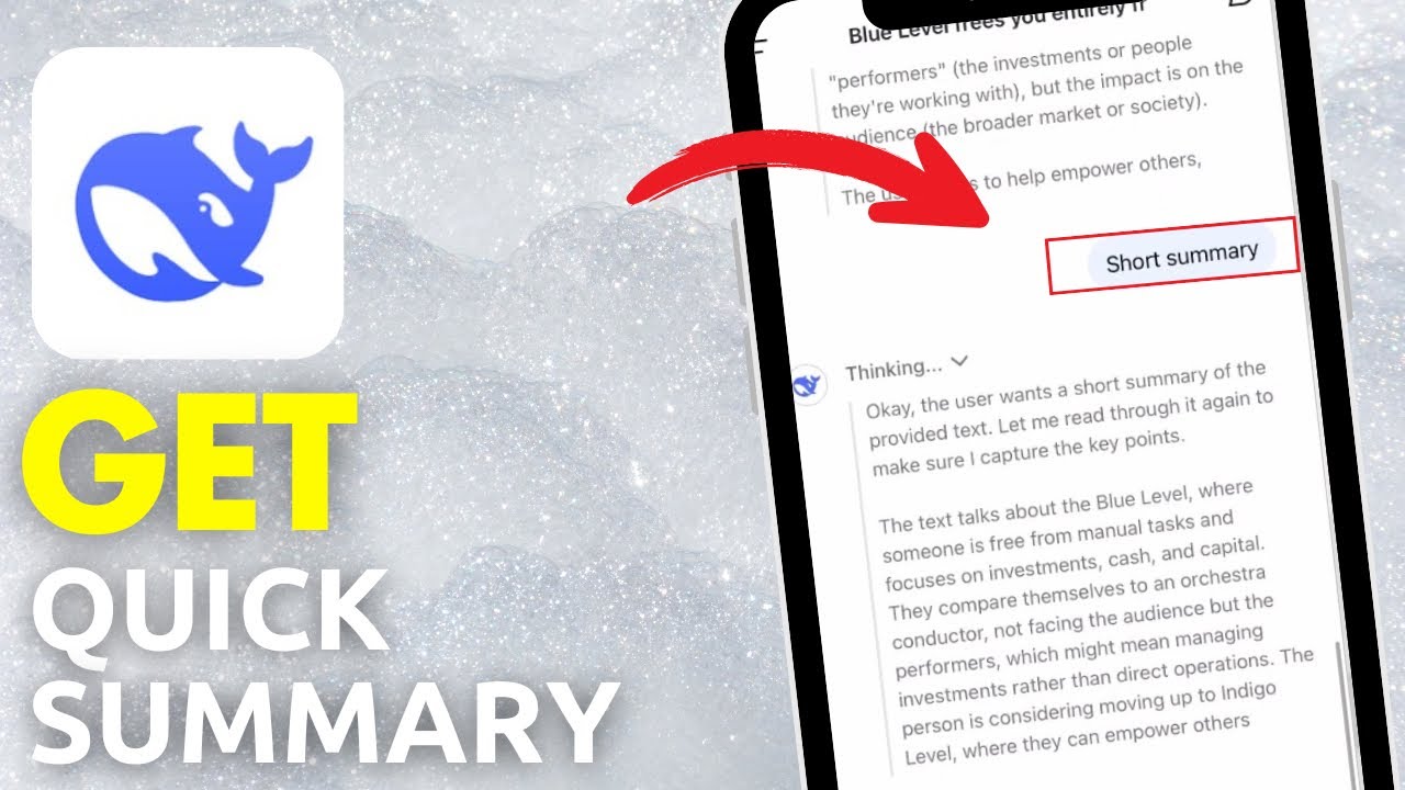 How To Get Quick Summary In DeepSeek (EASY!) - YouTube