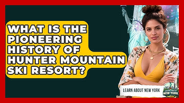 What Is The Pioneering History Of Hunter Mountain Ski Resort? - Learn About New York