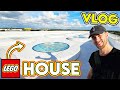 ON TOP OF THE LEGO HOUSE in Billund Denmark! VLOG