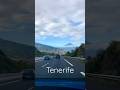 Driving through beautiful Tenerife island, Tenerife #shorts