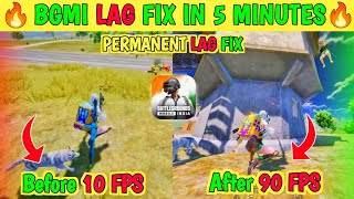 🛑How To Fix Lag In Bgmi 🔥Fix Lag In Low End Device Bgmi|Bgmi Lag Fix Solution |lag after 3.1  update