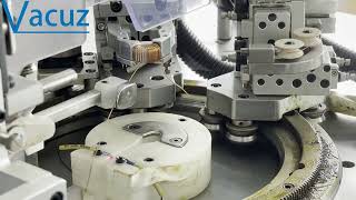 High Precision Automatic Common Mode Toroidal Coil Inductor Crochet Hook Winding Machine Manufacture